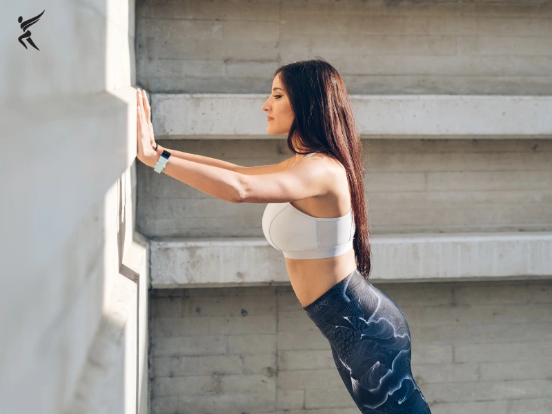 Create the Perfect Workout Routine for Women & Beginners(wall pushups)