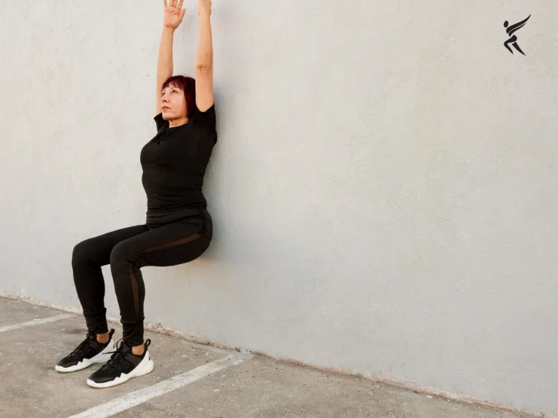 Top Quad Exercises for Stronger Legs (Wall Sit)