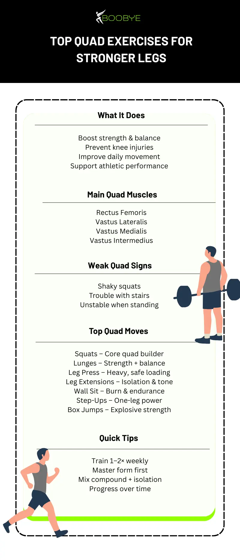Top Quad Exercises for Stronger Legs
