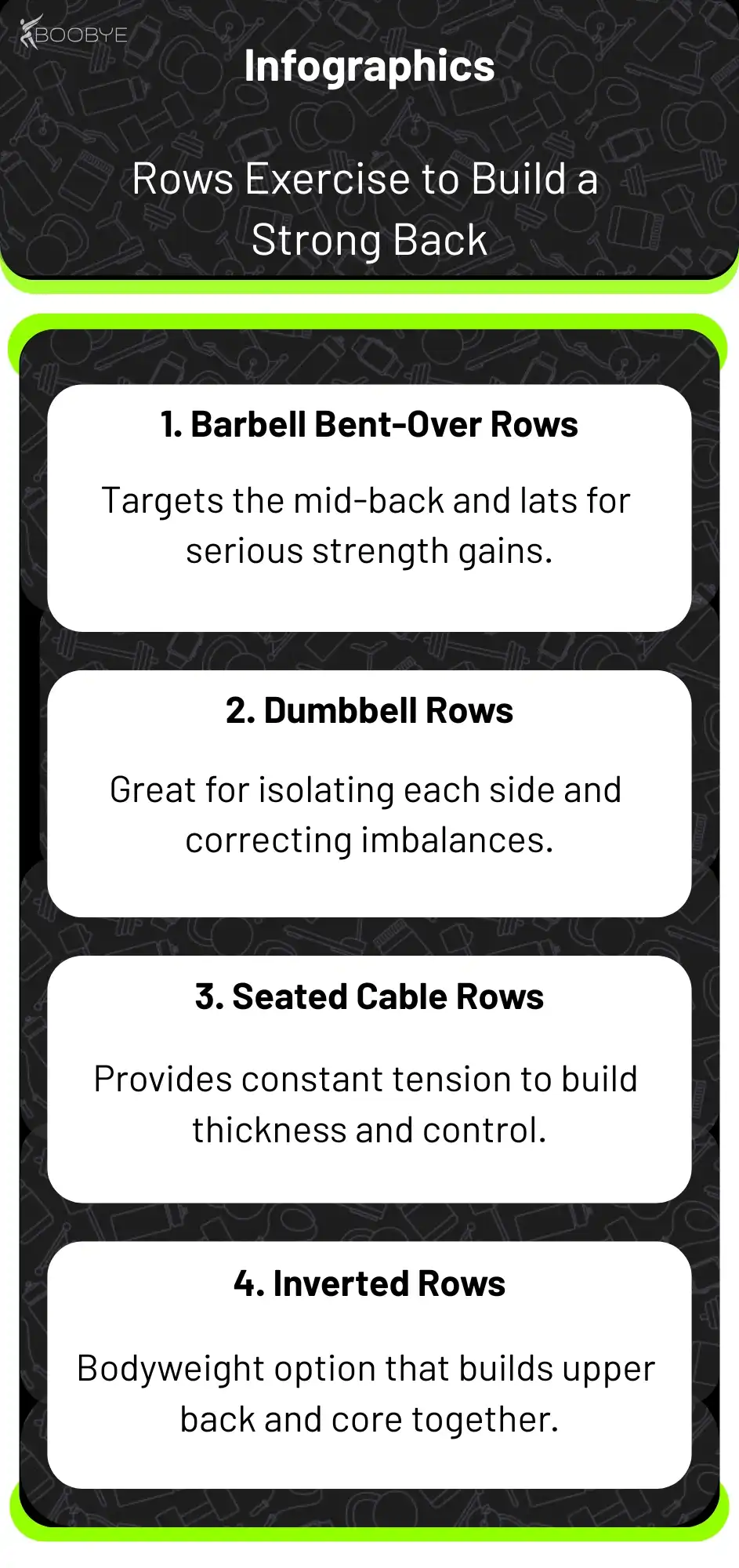 Rows Exercise