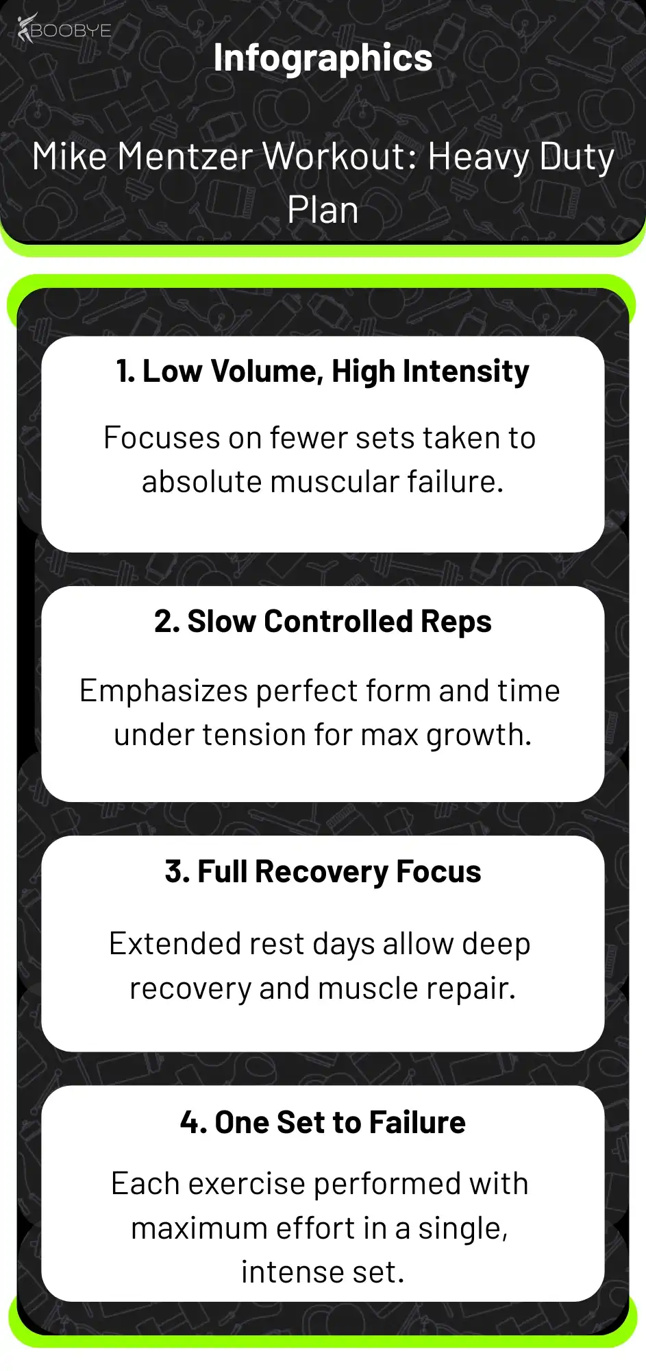 Mike Mentzer Workout
