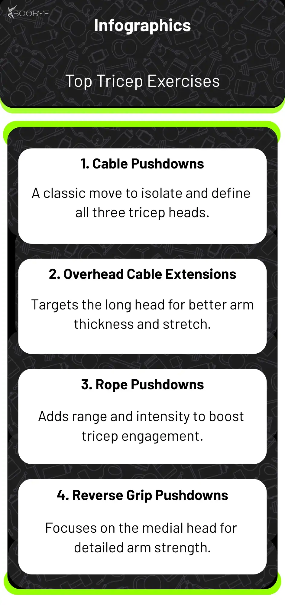 Tricep Exercises